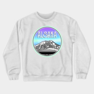 Alaska Mountains Crewneck Sweatshirt